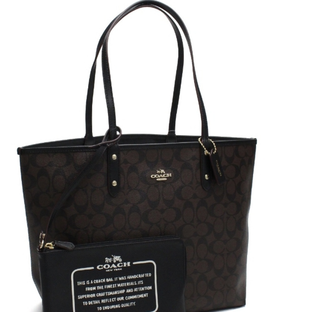Coach Reversible Tote